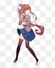 Monika Has Seen Your History And Wantu0027s Nothing To Do With - Monika Anime Png,Monika Transparent