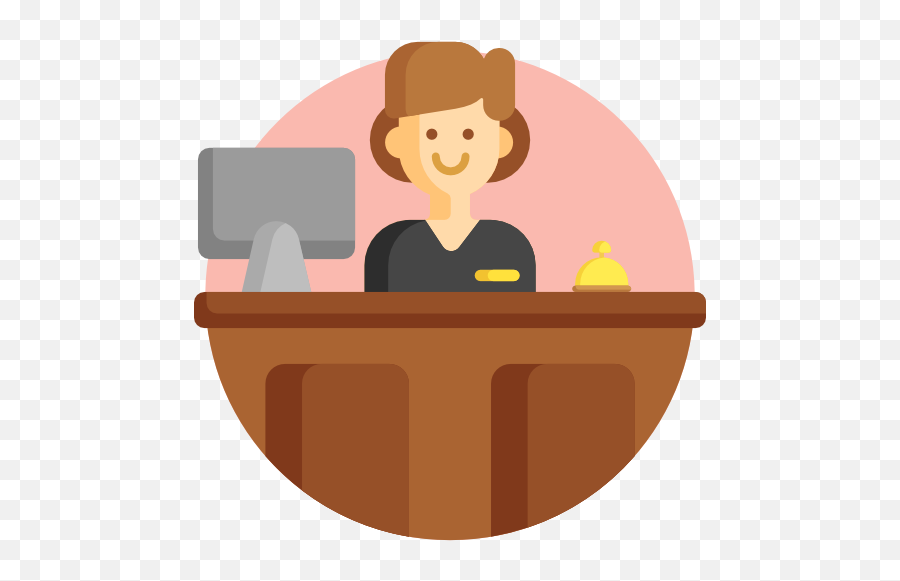 Receptionist - Receptionist Icon Png,Receptionist Png