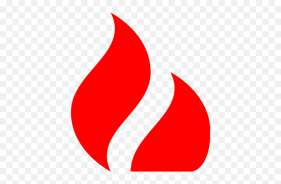 Red Fire Icon - Red Fire Symbol Transparent Png,Red Fire Png