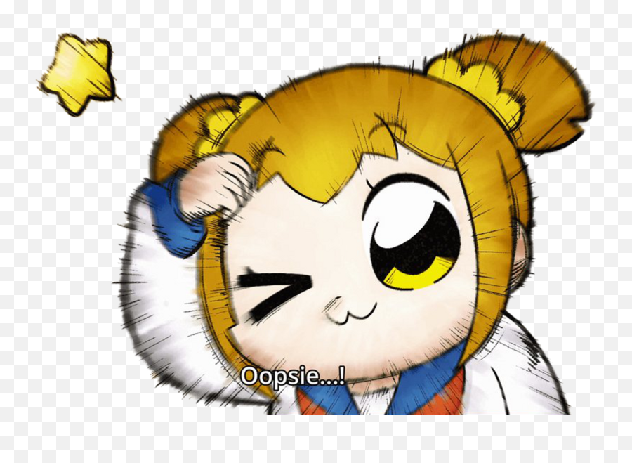 Pop Team Epic Blu Ray Transparent Png - Anime Oopsie,Pop Team Epic Transparent