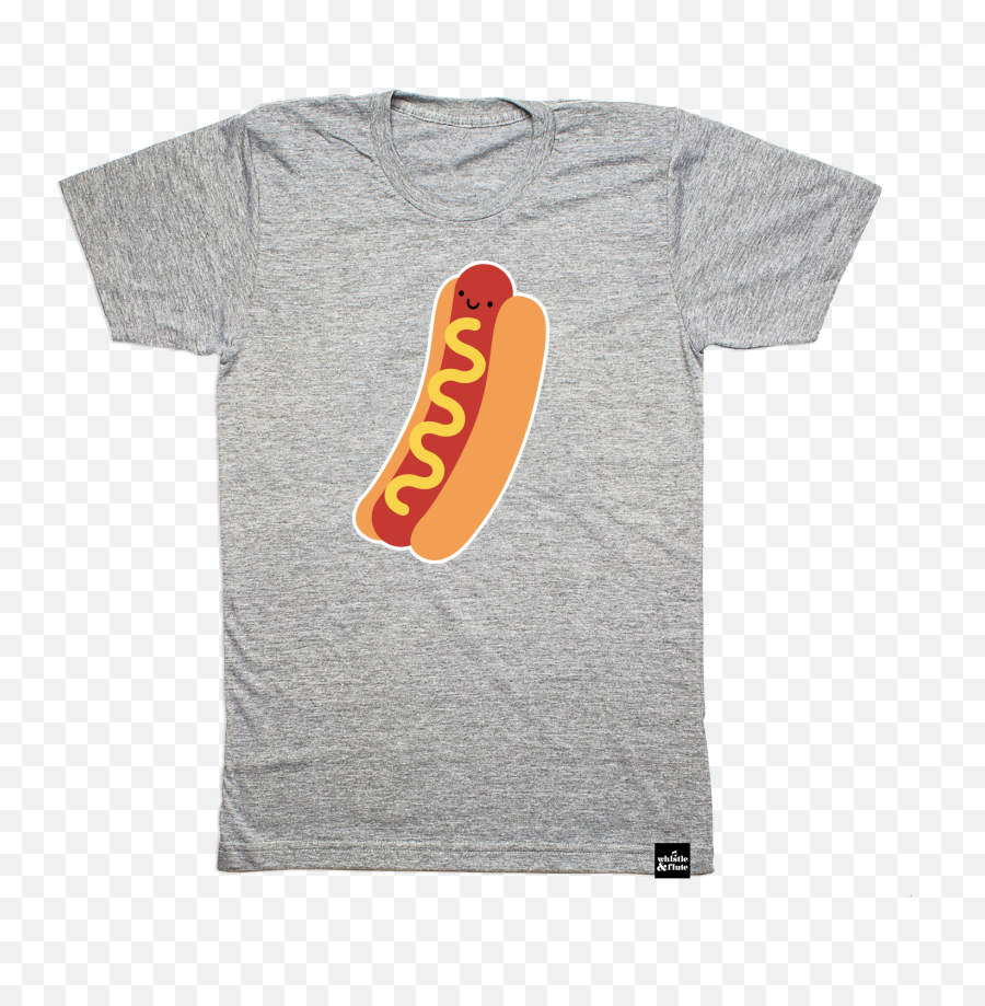 Kawaii Hot Dog T - Shirt Adult Unisex Whistle And Flute Avocado Png,Transparent Hot Dog