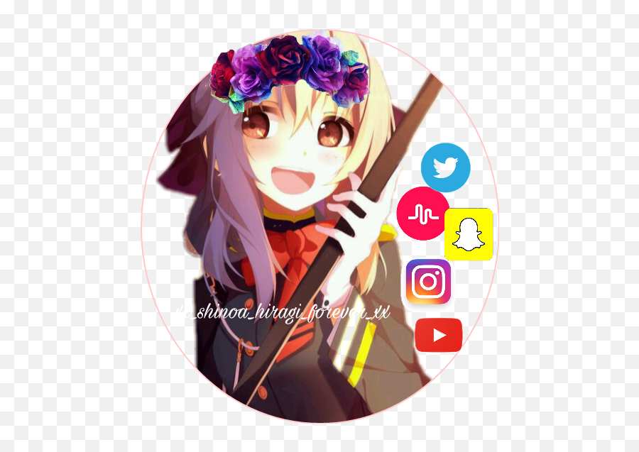 Icon Shinoa Musically Sticker - Hime Cut Png,Snapchat Anime Icon