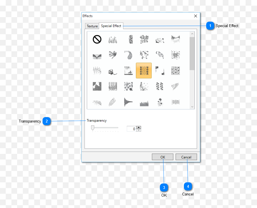 Effects Dialog Box - Templatetoaster Web Design Software Png,Dialogue Box Png