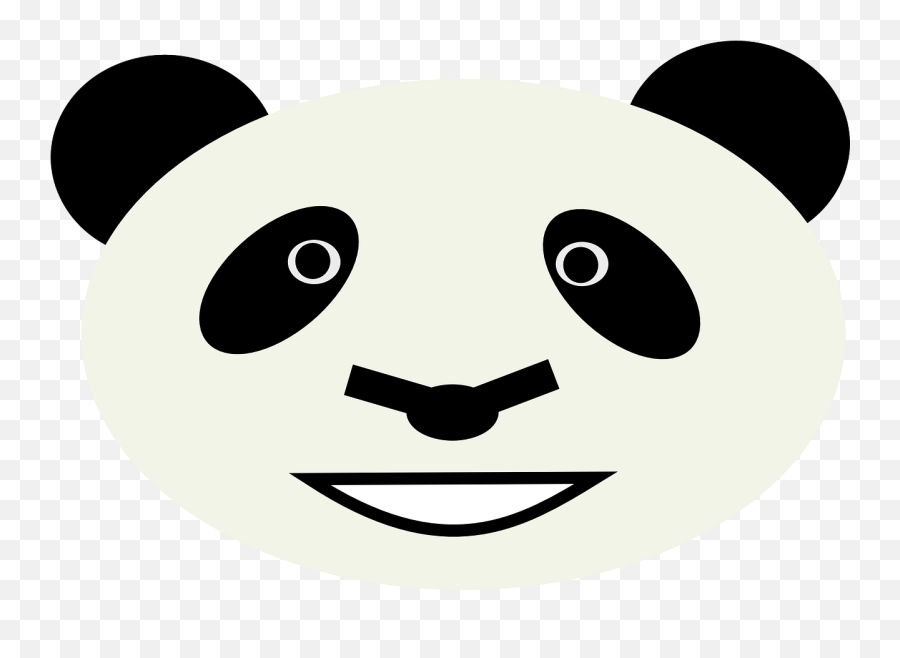 Panda Bear Face - Panda Png,Bear Face Icon