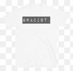 Gracist White T - Active Shirt png