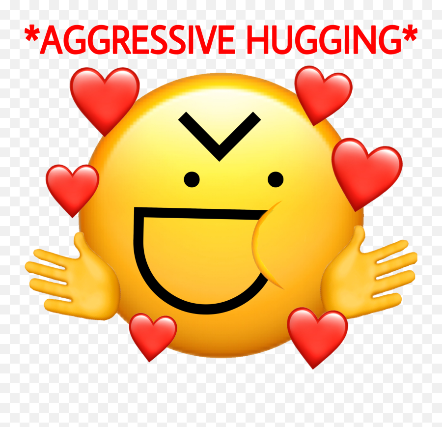 Aggressive Hug Hugs Hugging Sticker - Happy Png,Hugging Icon