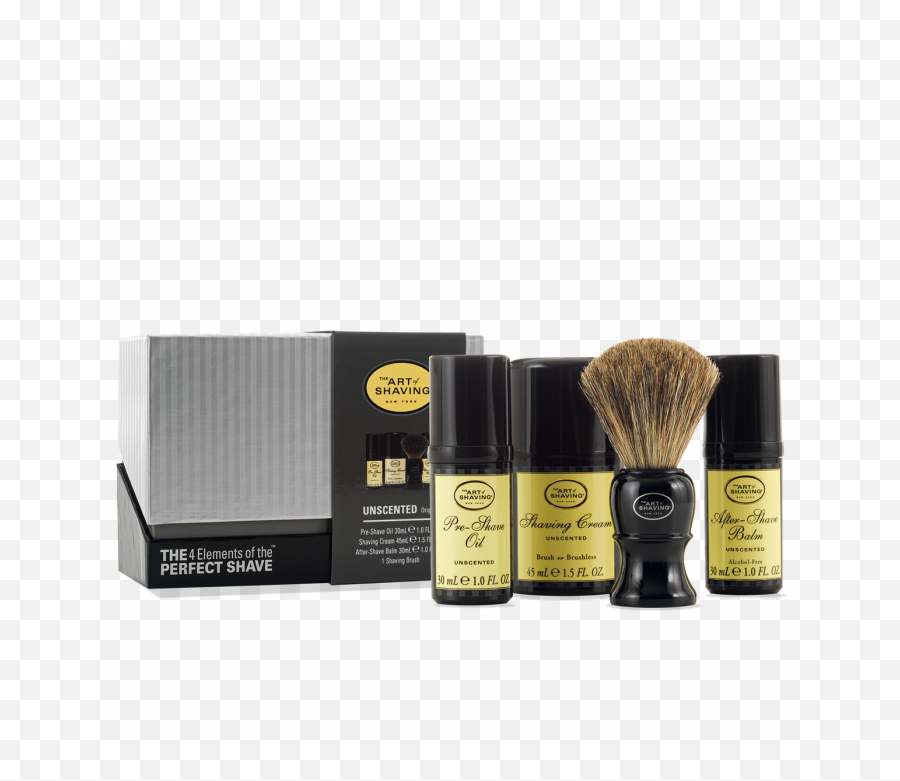 The Art Of Shaving Mid - Size Kit Makeup Brush Set Png,Shaving Cream Icon