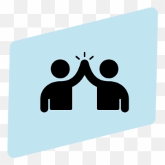 Brown Charity Miles Spotlight - Teamwork Vector Logo png