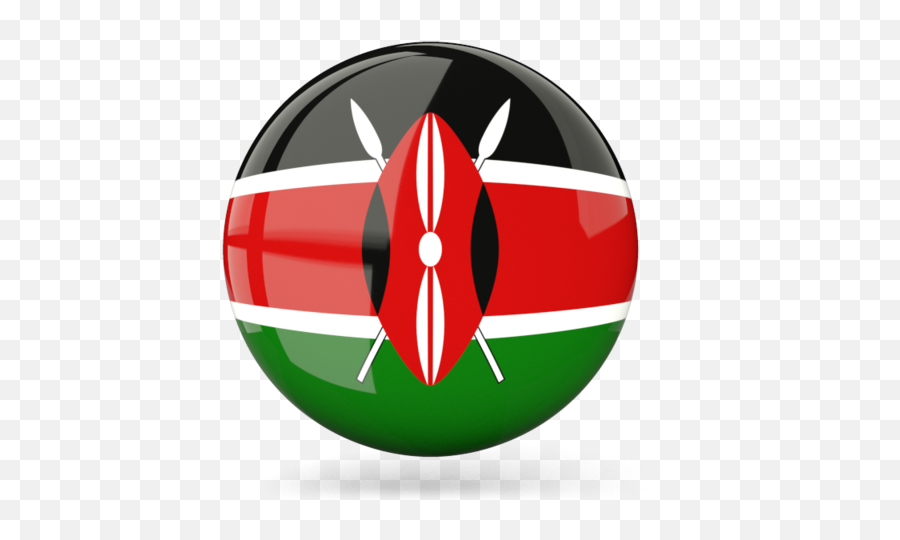 Glossy Round Icon - Kenya Flag Round Png,Kenya Icon