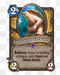 Cathedral Gargoyle - Hearthstone Card Statistics Hsreplaynet Hearthstone Best Taunt Minions Png,Gargoyle Png