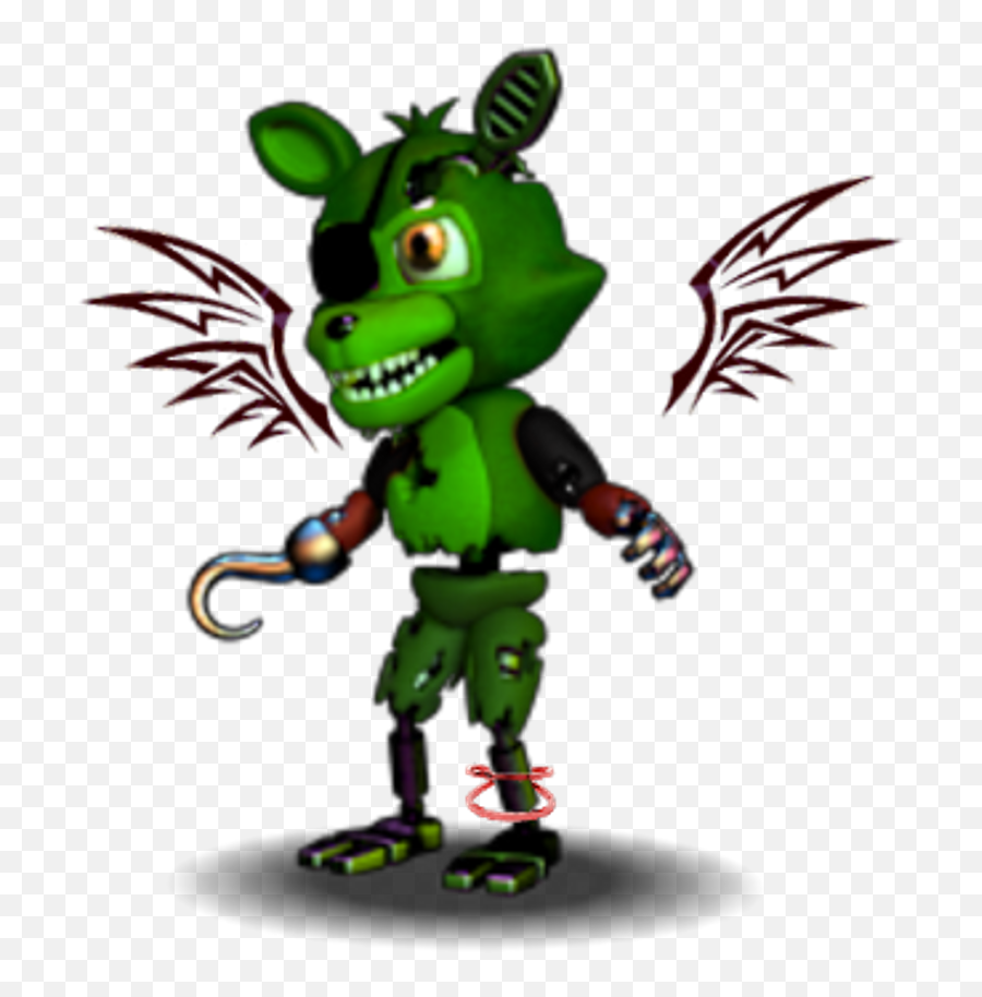Adventure Unwithered Foxy Clipart - Full Size Clipart Fnaf World Withered Foxy Png,Foxy Transparent