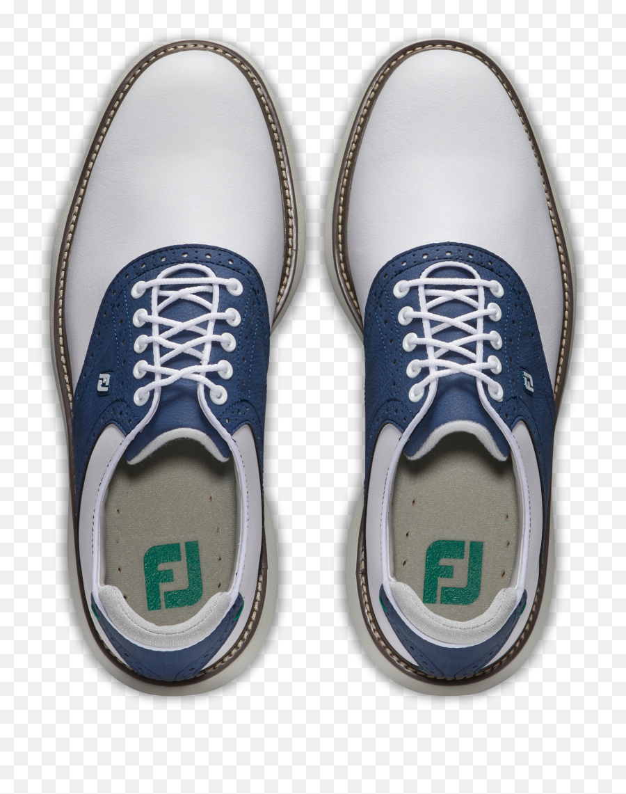 Fj Traditions - Low Top Png,Footjoy Icon Saddle Golf Shoe