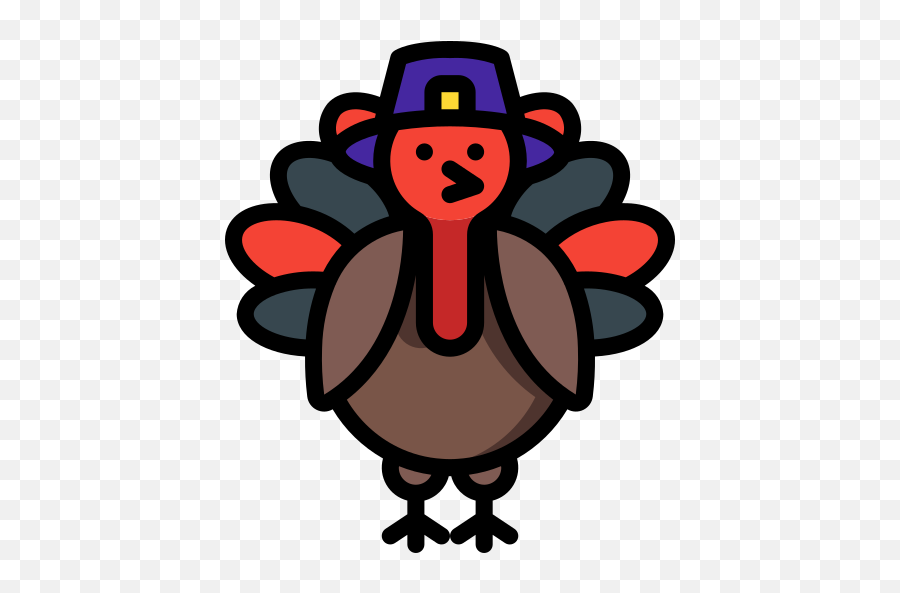 Turkey - Free Animals Icons Dot Png,Happy Thanksgiving Icon