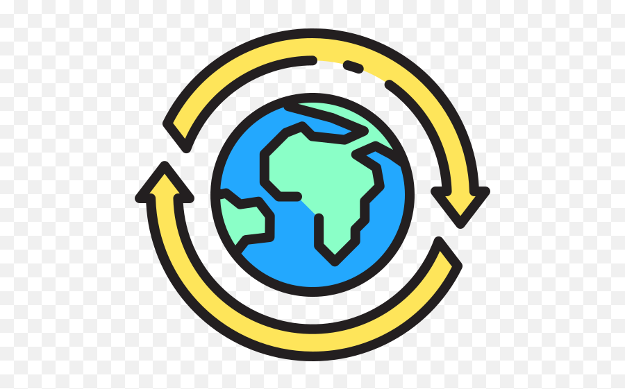 Earth Rotation - Free Maps And Location Icons Circle Swirl Background Png,Earth Icon Pack