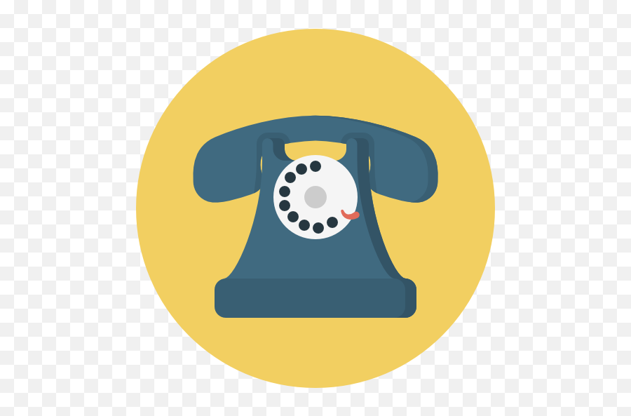 Telephone - Free Technology Icons Retro Phone Png,Yellow Phone Icon