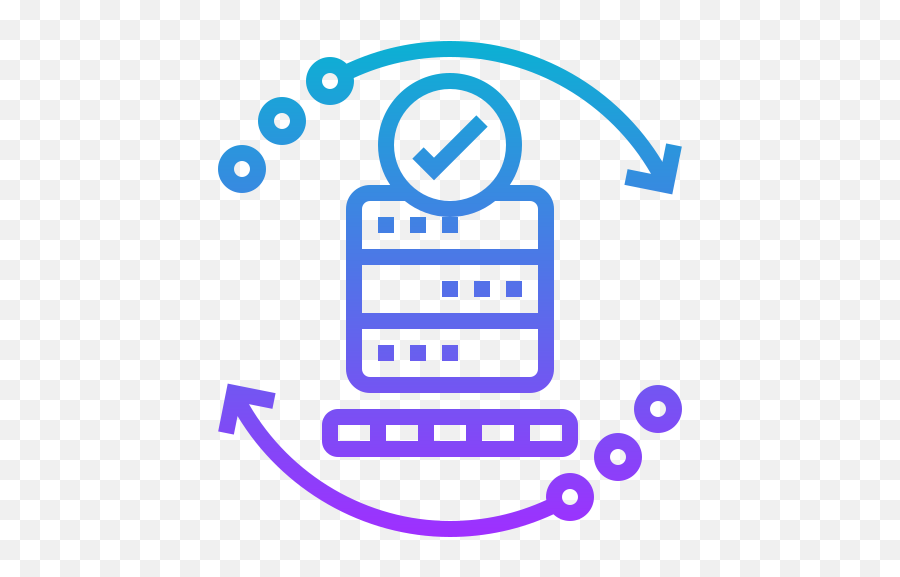 Update Icon From Network Technology Pack Style - Gradient Data Quality Assessment Icon Png,Update Icon Png