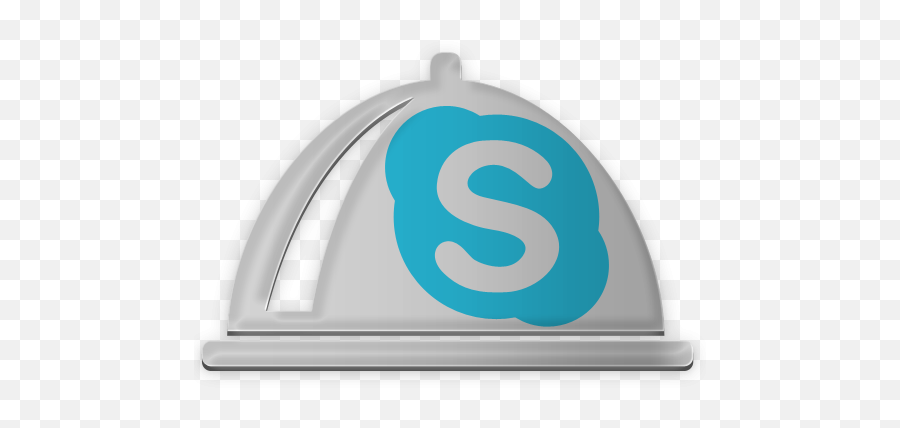 Skype Silver Platter With Cover Icon Png Clipart Image - Cafe Jc,Lunch Tray Icon