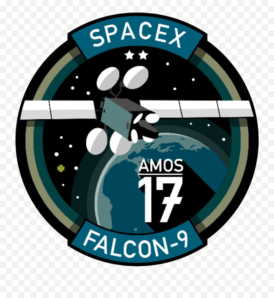 Falcon 9 Amos - 17 Launch Details Spacex History Falcon 9 Png,Spacex Png