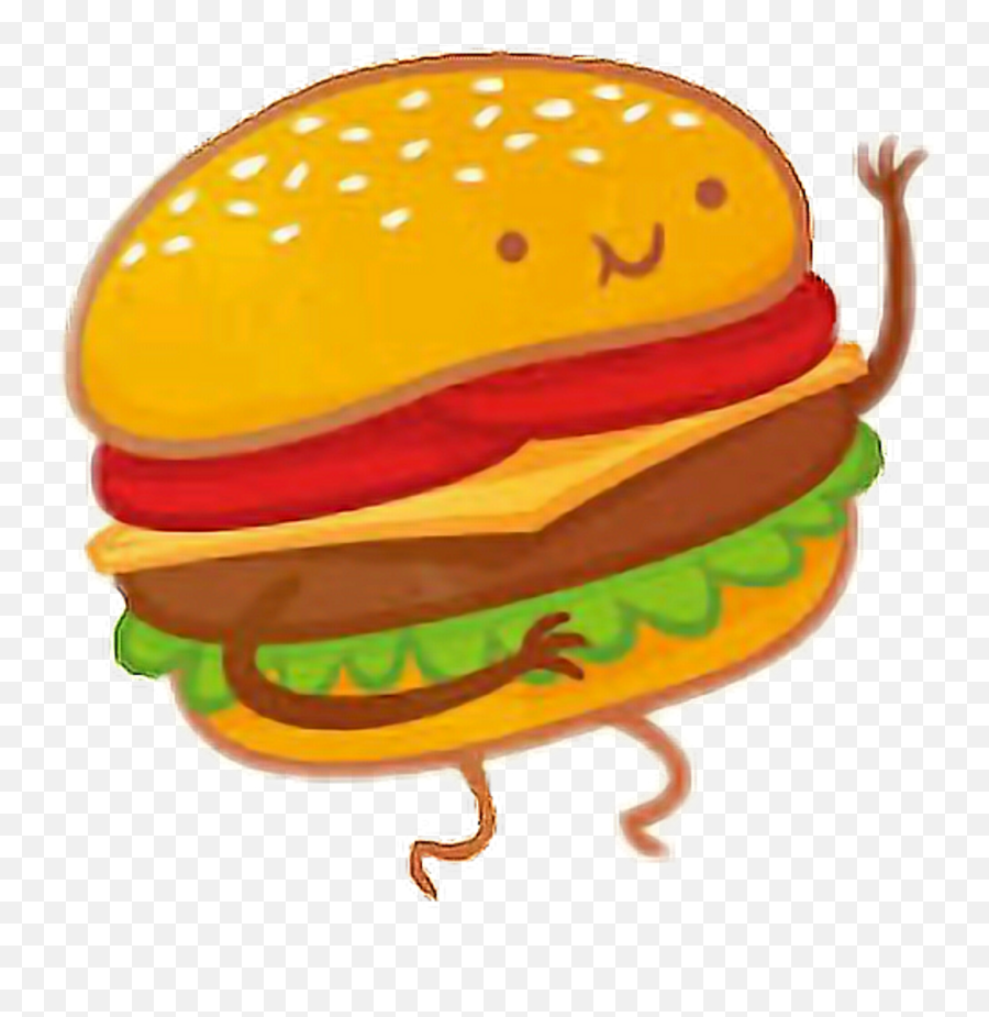 Download Hamburguesa Mejoresamigas - Best Friend Food Drawings Png,Hamburguesa Png