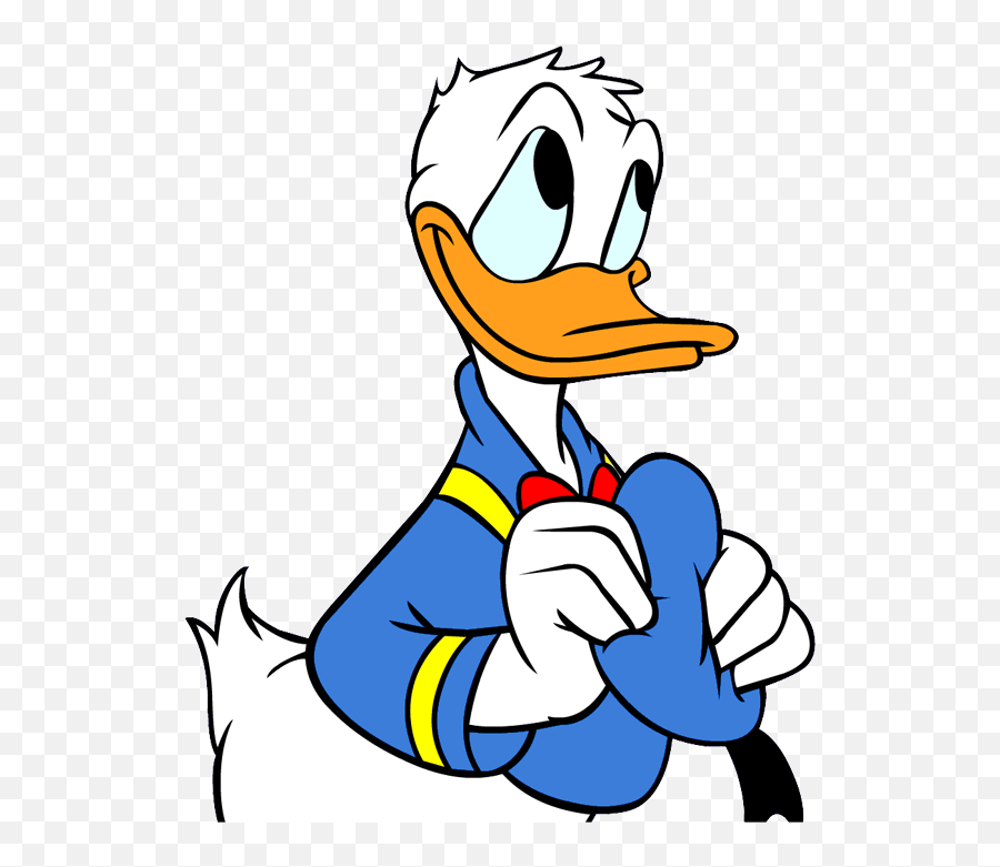 Donald Duck Sad Png Transparent - Donald Duck Clip Art,Donald Duck Transparent