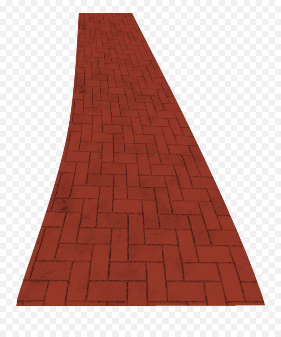 Path Clipart Yellow Brick Road - Red Brick Road Png,Yellow Brick Road Png
