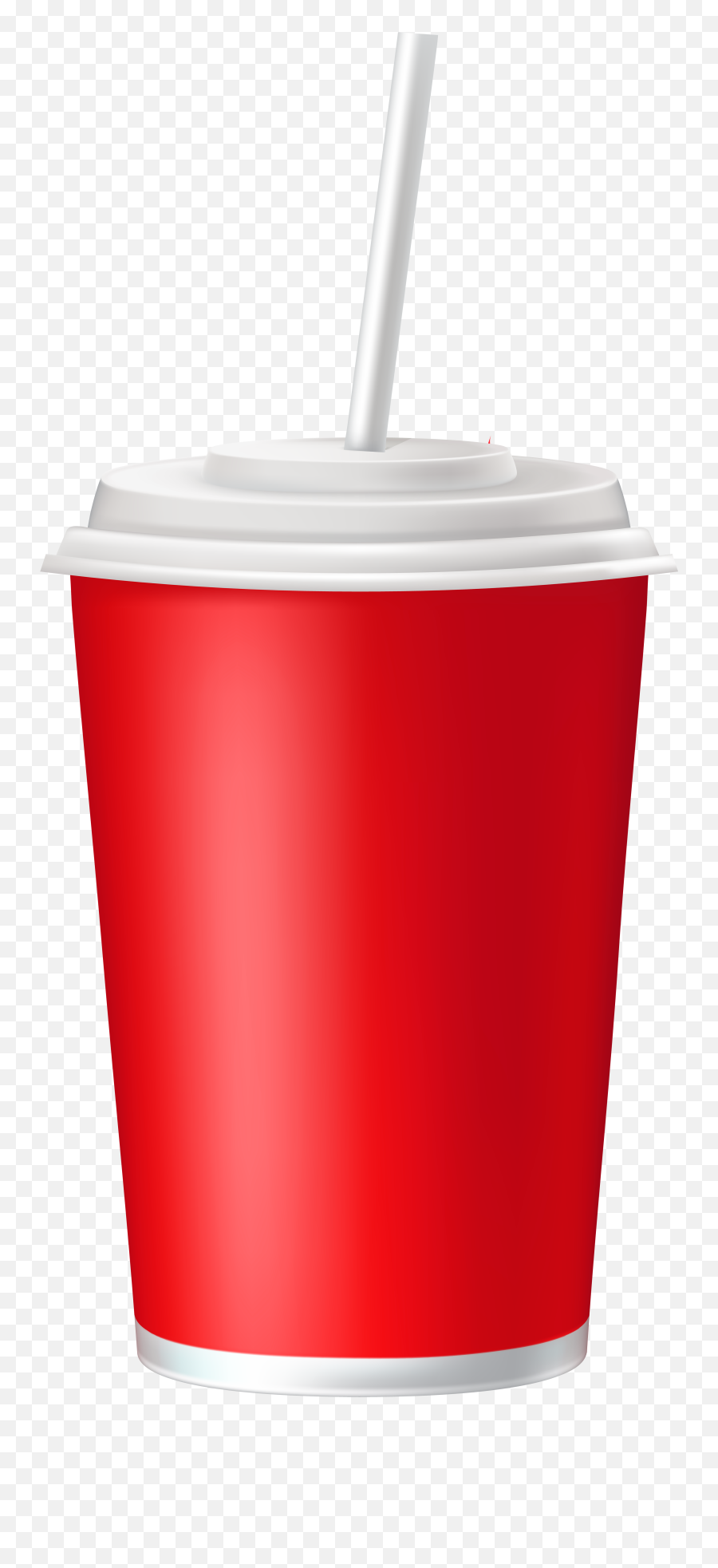 Clipart Cup Plastics Transparent - Plastic Cup With Straw Png,Red Solo Cup Png