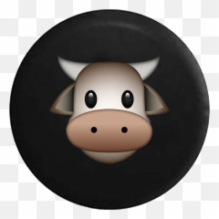 Download Text Emoji Cow Farm Animal - Louis Xvi King Of France Png,Cow Emoji Png