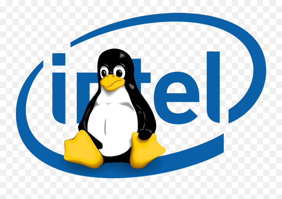 Intel Logo Latest Version 2018 - Linux Png,Intel Logo Png