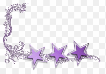 Star Border Png - mq pink vector stars Silver And Purple Stars Border