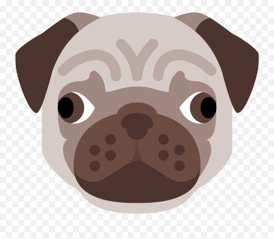 Pug Face Png Picture - Transparent Pug Face Png,Pug Face Png