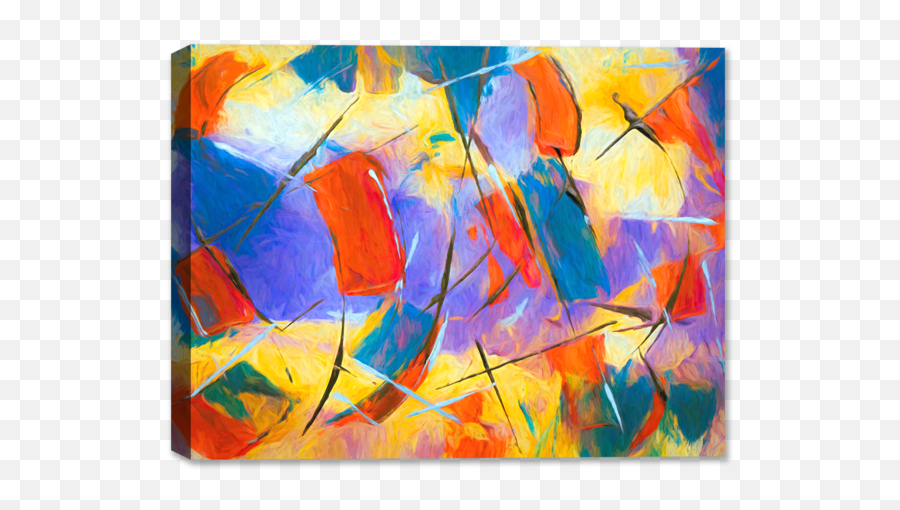 The Dance - Abstract Art On Canvas Abstract Art Png,Abstract Art Png