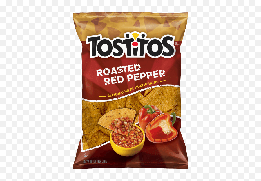 Tostitos Roasted Red Pepper - Tostitos Roasted Red Pepper Chips Png,Bell Pepper Png