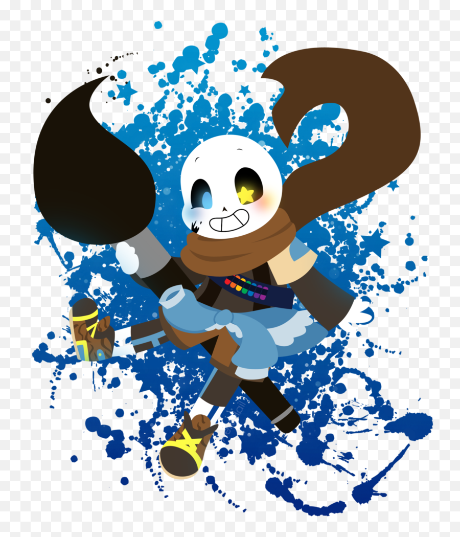 Free Download Undertale Picha Ink Sans - Ink Sans Png,Sans Undertale Transparent