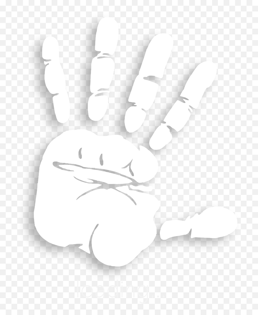 Say No To Bribery Transparent Png - White Handprint Transparent Background,Clickbait Arrow Png