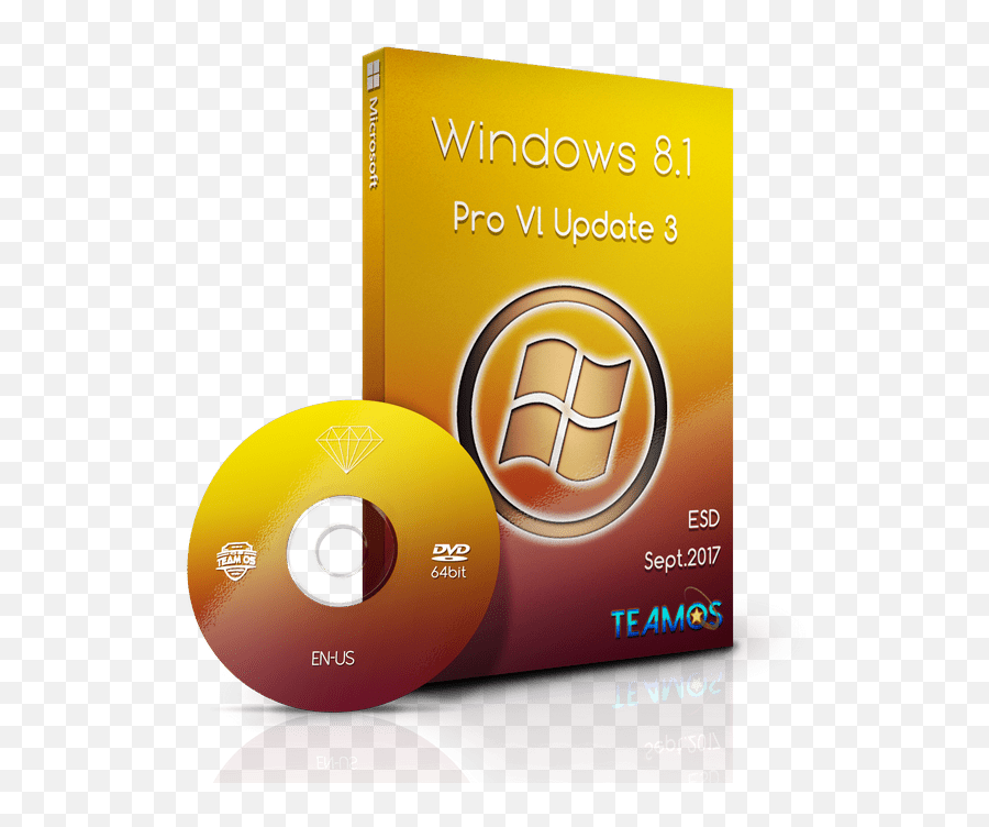Download Windows 81 Pro Vl Update 3 X64 En - Us Esd Sept2017 Multimedia Software Png,Windows 8.1 Logo