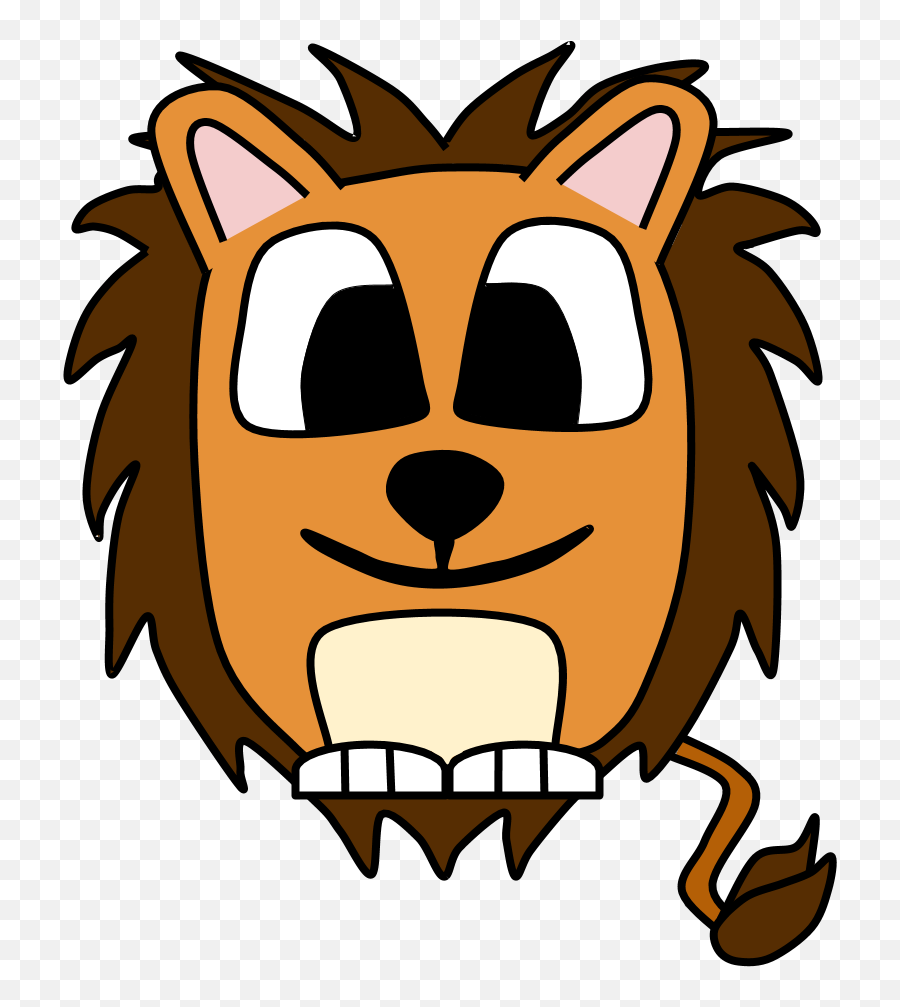 Lions - Clip Art Png,Cartoon Animals Png