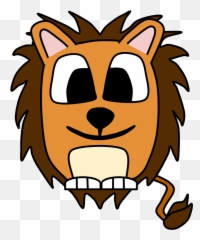 Lions - Clip Art Png,Cartoon Animals Png