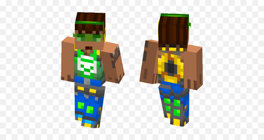 Download Overwatch Lucio Minecraft Skin For Free - Minecraft Skin Dark Archer Png,Lucio Png