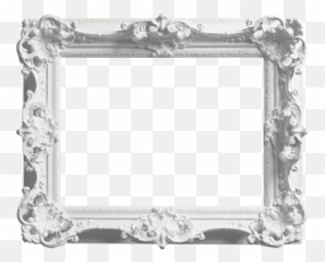 Download White Picture Frame Png - Vintage