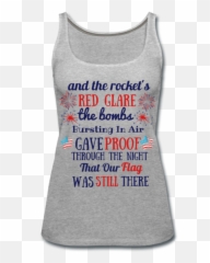 Rockets Red Glare Patriotic Womens - Mi Boda png