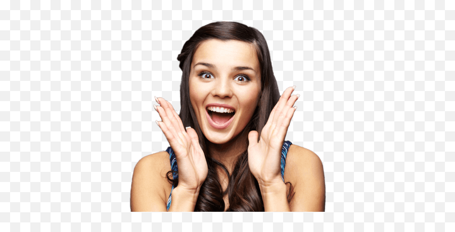 Download Excited Girl - Excited Face Png,Excited Face Png