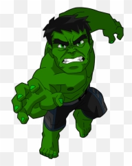 Hulk Clip Art - Hulk Png Cartoon Transparent Png Full Mini Hulk Png,Hulk Png