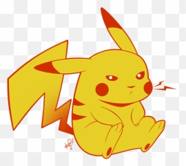 Angry Pikachu Png - By The Pikachu Mad Png 3530805 Vippng Grumpy Transparent Background