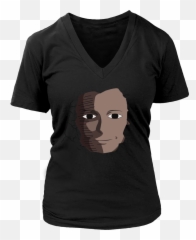Download Hd Saitama Ground Face T - shirt Girl Emoji Reading Shirts For Teachers png