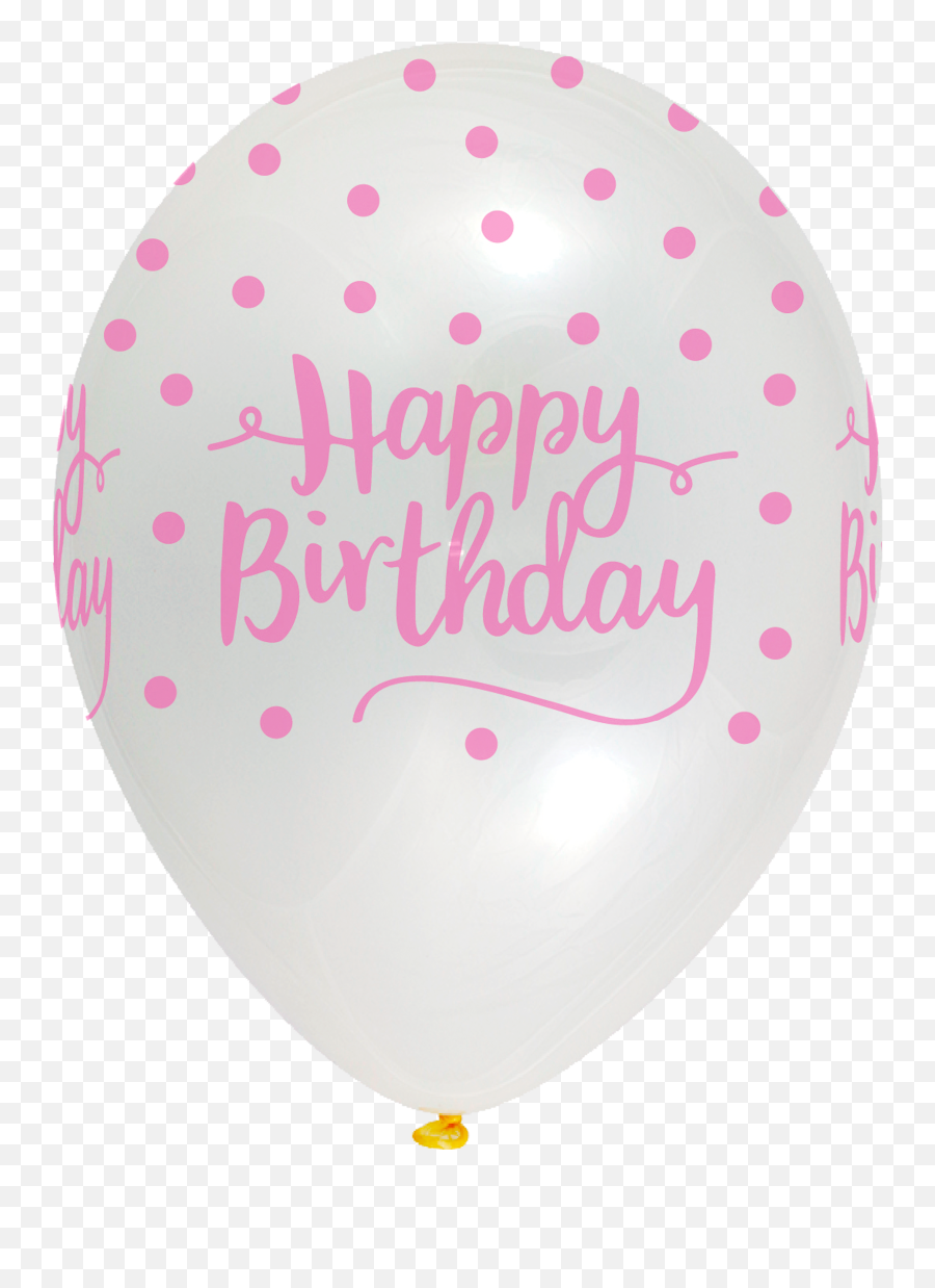 Birthday Latex Balloons - Balloon Clipart Full Size Balloon Png,Balloons Clipart Transparent