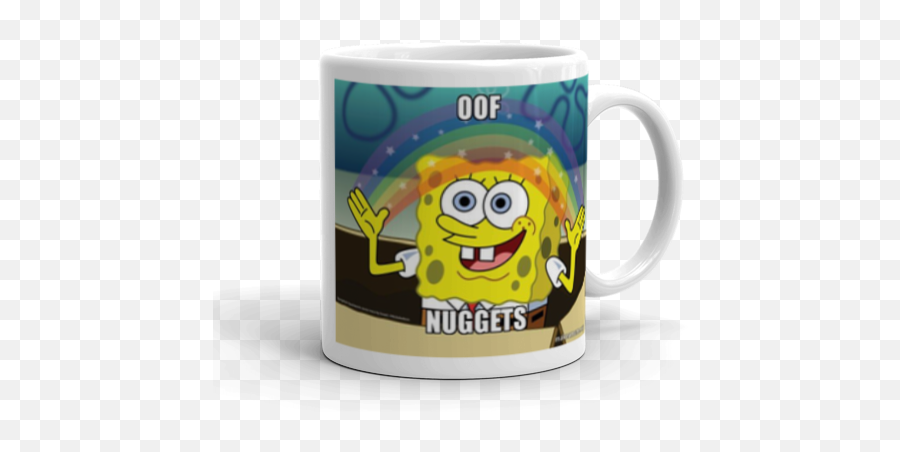 Oof Nuggets - Rainbow Spongbob Make A Meme Your Big Fat Mom Png,Oof Png