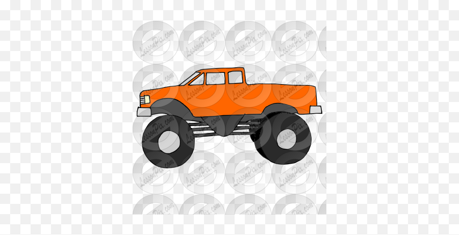 Monster Truck Picture For Classroom Therapy Use - Great Dirty Png,Monster Jam Png