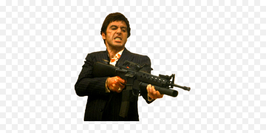 Scarface Png Hd Free - Say Hewwo To My Wittle Fwiend,Scarface Png