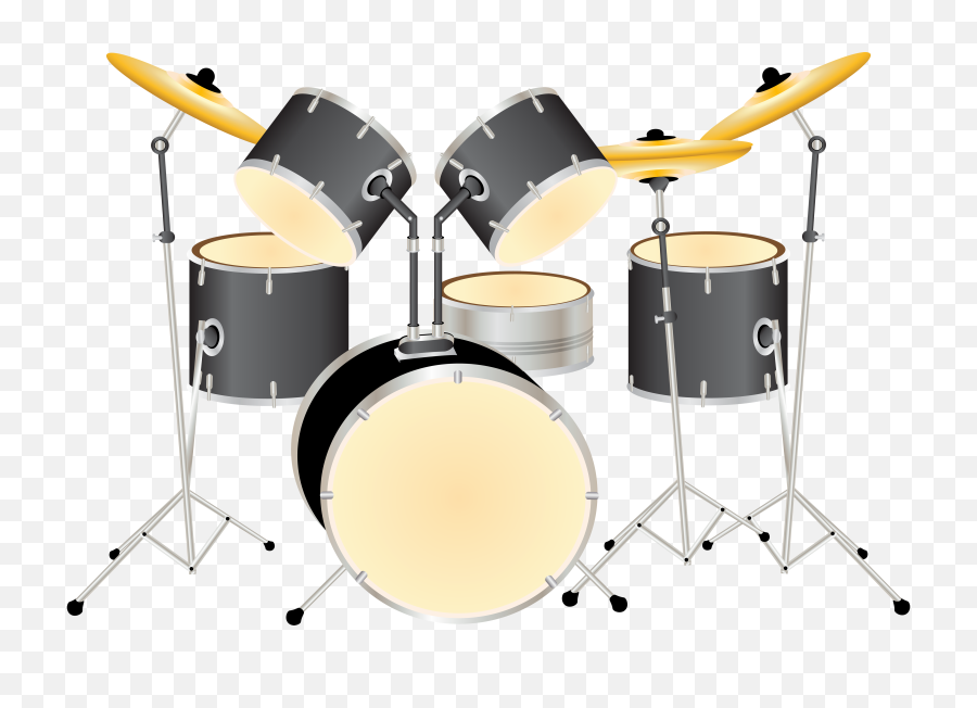 Jpg Freeuse Library Drum Kit Png - Drum Set Png,Drum Set Transparent Background
