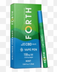 Cbd Mint Vape Pen - 2 Count Vertical png